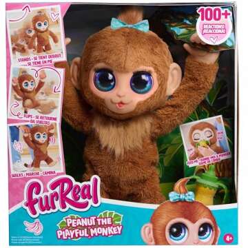 FurReal Peanut - Interactive Plush Monkey for Kids