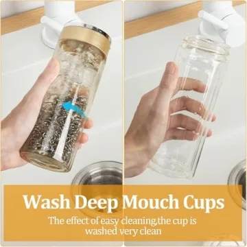 Amagabeli Cast Iron Cleaner Durable Stainless Steel Scrubber