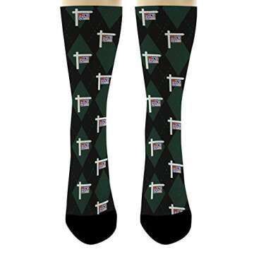 Moving Gifts Realty Closing Gifts Realtor Socks Real Estate Client Gifts 1-Pair Novelty Crew Socks