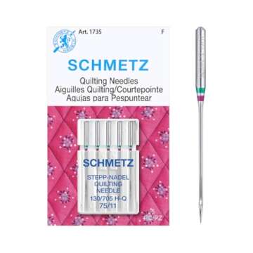 High-Quality SCHMETZ Quilting Needles - Size 75/11 Pack