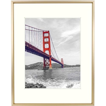 Frametory Gold Picture Frame, Elegant Display for Photos