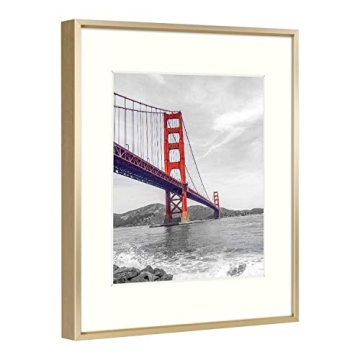 Frametory Gold Picture Frame, Elegant Display for Photos