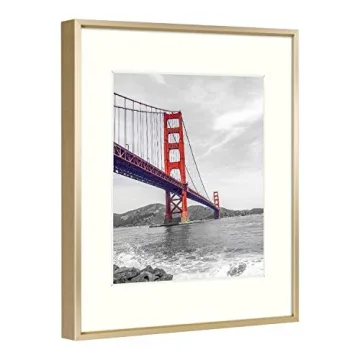 Frametory Gold Picture Frame, Elegant Display for Photos