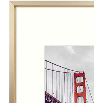 Frametory Gold Picture Frame, Elegant Display for Photos