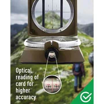 Durable Eyeskey Tactical Survival Compass for Outdoor Adventures