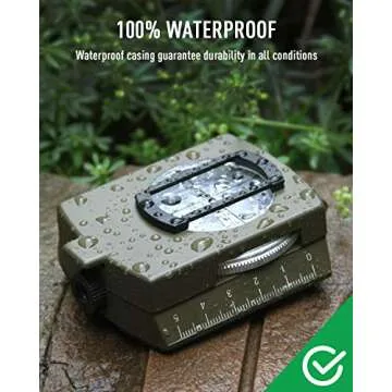 Durable Eyeskey Tactical Survival Compass for Outdoor Adventures