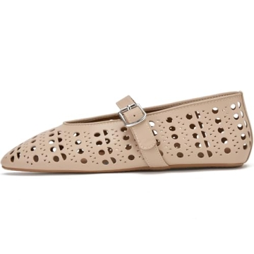 Longwenxuan Rhinestone Ballet Flats - Elegant & Comfortable Ballerina Shoes