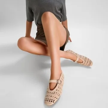 Longwenxuan Rhinestone Ballet Flats for Women, Stylish Comfort in Every Step