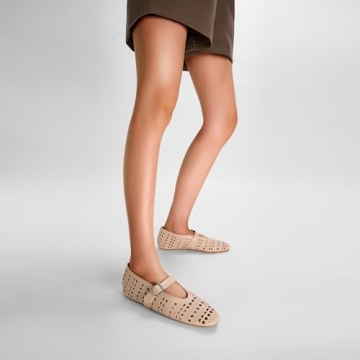 Longwenxuan Rhinestone Ballet Flats for Women, Stylish Comfort in Every Step