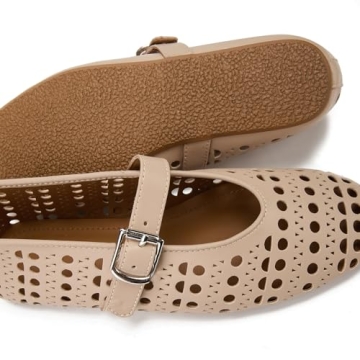 Longwenxuan Rhinestone Ballet Flats for Women, Stylish Comfort in Every Step