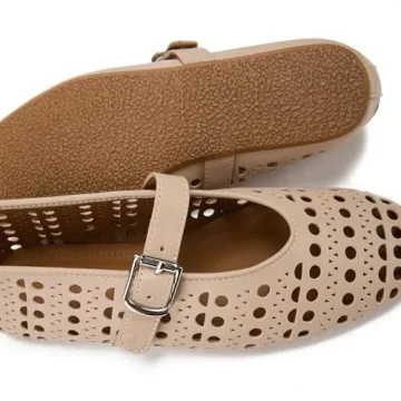 Longwenxuan Rhinestone Ballet Flats for Women, Stylish Comfort in Every Step