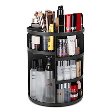 Syntus 360 Rotating Makeup Organizer for Easy Storage