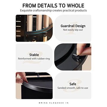 Syntus 360 Rotating Makeup Organizer for Easy Storage