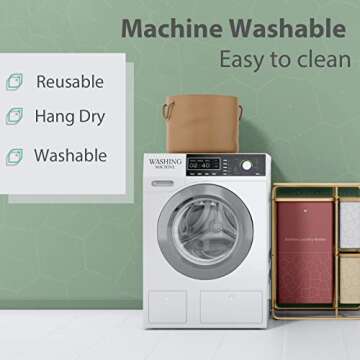 SYIPO Plastic Bag Holder, Reusable Grocery Bag Organizer, Wall Mount, 1 Pack, Seaweed