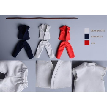 RoofWorld 1/12 Scale Male Combat Suit Clothes for Dolls