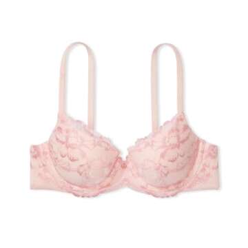 Shop Lightly Lined Lace-Cup Demi Bra for Comfort