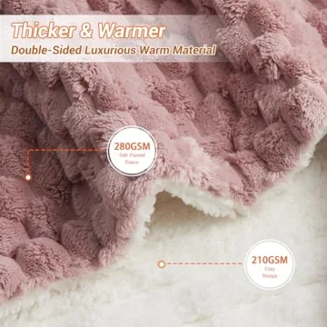 GarveeHome Heated Blanket with Fast Heating & Cozy Softness