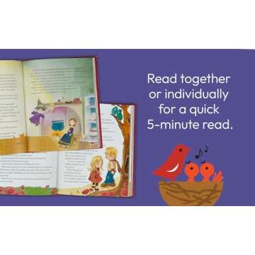 Five-Minute Stories - Over 50 Tales and Fables: Short Nursery Rhymes, Fairy Tales, and Bedtime Collections for Children