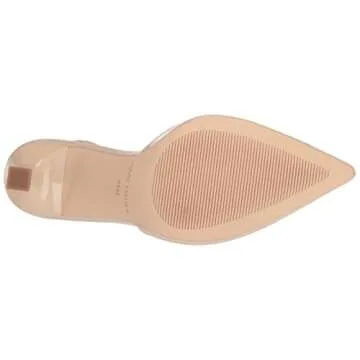 Marc Fisher Women's Hadya Pump, Ivory Leather, 6