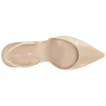 Marc Fisher Women's Hadya Pump, Ivory Leather, 6