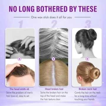 PasaRose Hair Wax Stick for Flyaways & Edge Control