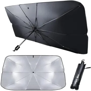 helloleiboo Car Windshield Sun Shade for Maximum UV Protection
