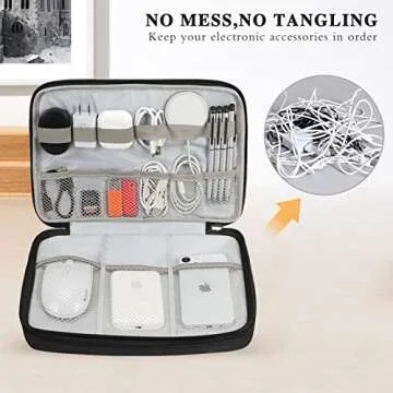 FYY Electronic Organizer - Portable Waterproof Storage Bag