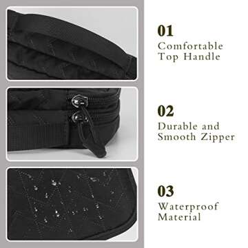 FYY Electronic Organizer - Portable Waterproof Storage Bag