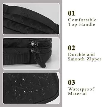 FYY Electronic Organizer - Portable Waterproof Storage Bag