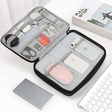 FYY Electronic Organizer - Portable Waterproof Storage Bag