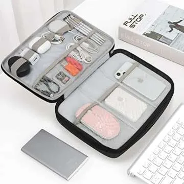 FYY Electronic Organizer - Portable Waterproof Storage Bag