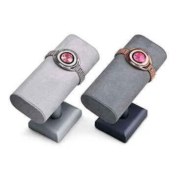 Sturdy Leather Watch Display Stand for Jewelry Organizer