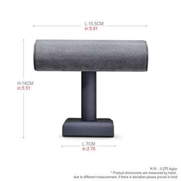 Sturdy Leather Watch Display Stand for Jewelry Organizer