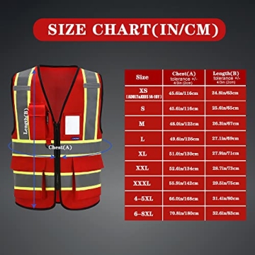 High Visibility Reflective Vest with Pockets | AYKRM Safety Gear