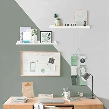 Forbena Floating Shelves Set of 4 - Elegant Wall Storage