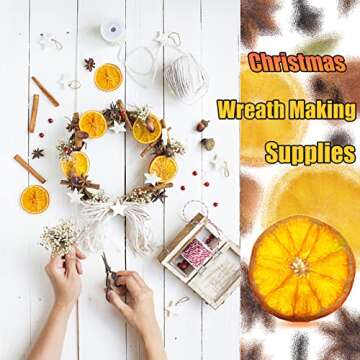 30 Dried Orange Slices for Christmas Wreath & Crafts