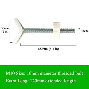 Baby Gate Guru Extra Long M10 10mm Stair Banister Adapter