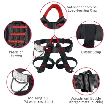 Adjustable Climbing Harness for Outdoor Adventures