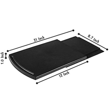 HauSun Sliding Tray Mat for Easy Kitchen Storage
