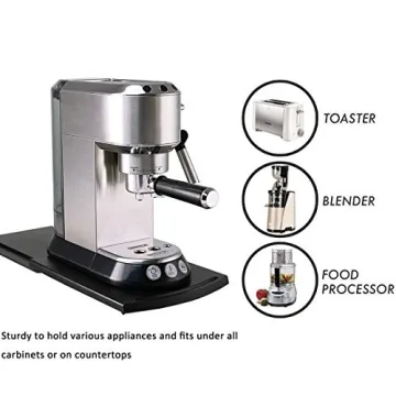 HauSun Sliding Tray Mat for Easy Kitchen Storage