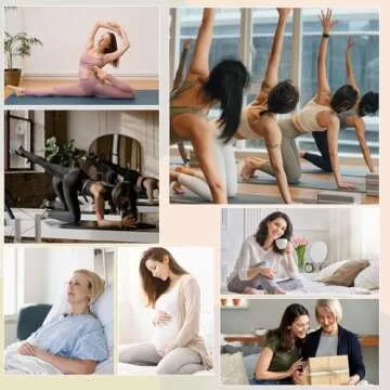 BISOUSOX Pilates Socks with Grips for Women