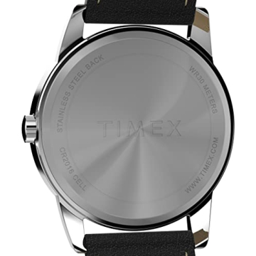 Timex Easy Reader 38mm Black Strap Watch for Clarity