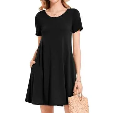 Stylish elescat Casual Dresses with Pockets for Women