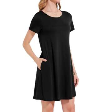 Stylish elescat Casual Dresses with Pockets for Women