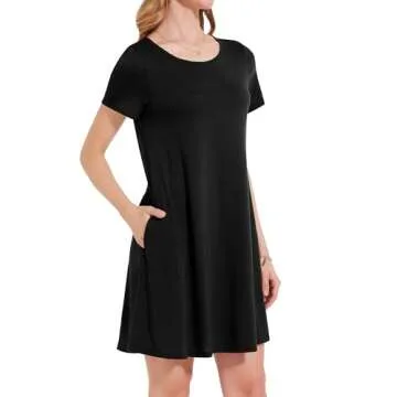 Stylish elescat Casual Dresses with Pockets for Women