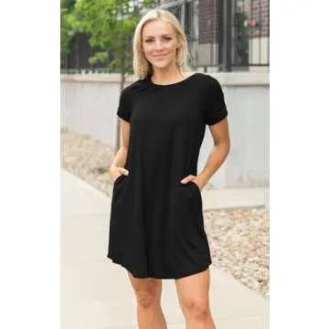 Stylish elescat Casual Dresses with Pockets for Women