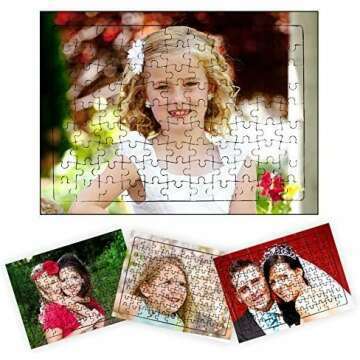 Personalized Photo Jigsaw Puzzle A4 Size 99 Pieces
