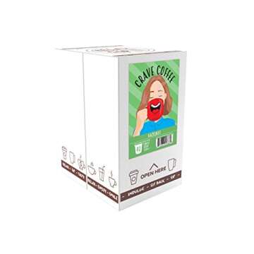 Crave Beverages Flavored Pods Compatible with 2 K-Cup Brewers, Hazelnut, 40 Count