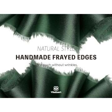 Vitalizart Silk Satin Ribbon 1 Inch x 15 Yard Rolls