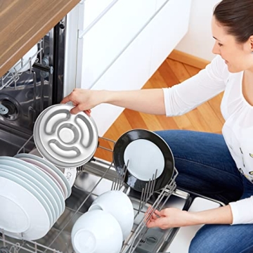 Stainless Steel Slow Feeder Dog Bowl for Fast Eaters by AIPERRO